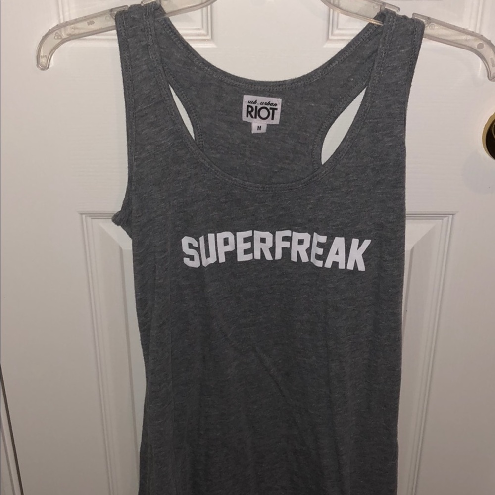 “SUPERFREAK” tank top